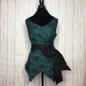 ♥️ Rockabilly Wrap Plus Size Pin Up Retro Top ♥️